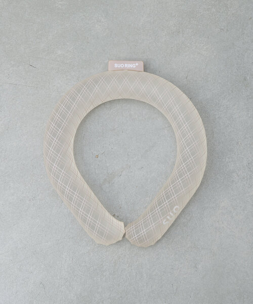 BIRTHDAY BAR（バースデイバー）の「【SUO】 RING Plus  18°ICE Mサイズ　クールリング（アウトドアグッズ・レディース・ピンクベージュ/ブルー/ホワイト/ピンク・0）」の9枚目の写真