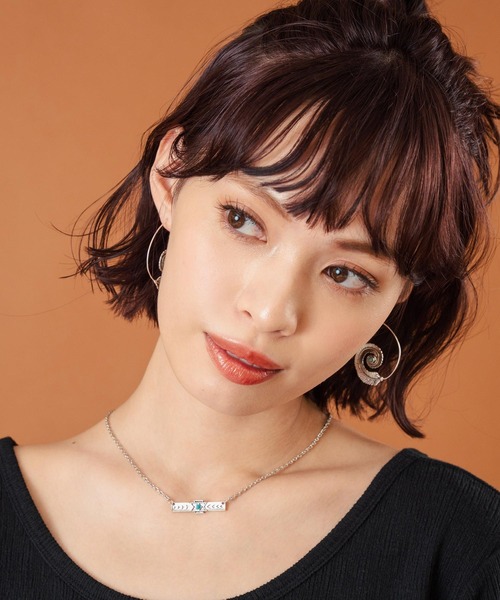 anap mimpi（アナップミンピ）の「ネイティブ モチーフ ストーン シルバー ネックレス（ネックレス・レディース・シルバー・FREE）」の3枚目の写真