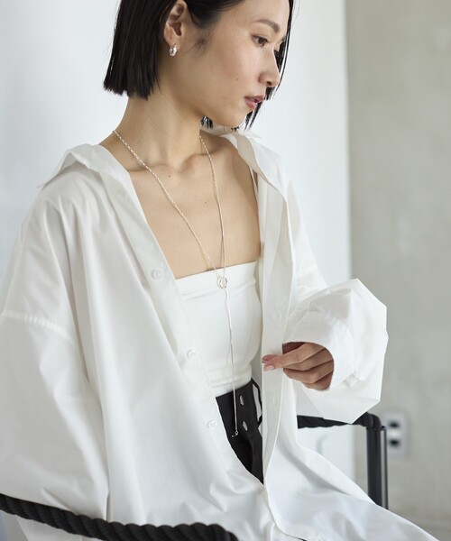 Firsthand（ファーストハンド）の「Firsthand/ファーストハンド ダブルチェーンネックレス / スネークチェーンネックレス / ロングネックレス（ネックレス・レディース・シルバー/ゴールド・ONE SIZE）」の8枚目の写真