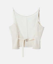 LE CIEL BLEU | バックアンドフロントジレ / Back and Front Gilet(シャツ/ブラウス)