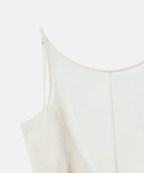LE CIEL BLEU(ルシェルブルー)の「バックアンドフロントジレ / Back and Front Gilet(シャツ/ブラウス・レディース・ベージュ/ブラック・36/38)」の12枚目の写真