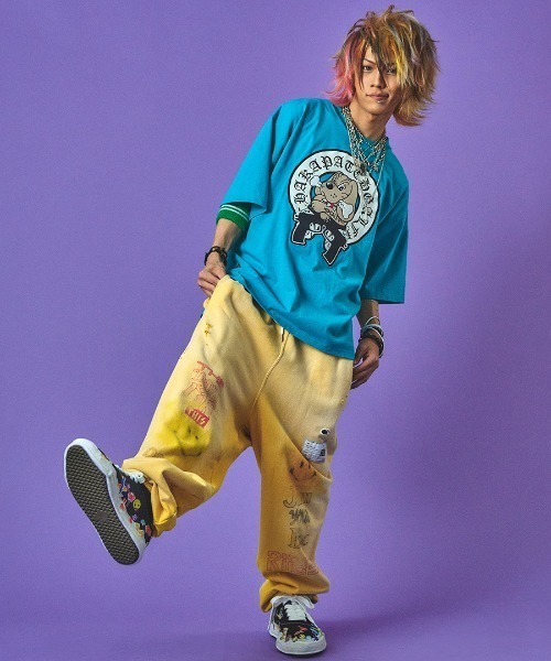 A'GEM/9 × .kom 『GALFY/ガルフィー』チャカパッチTシャツ②（T