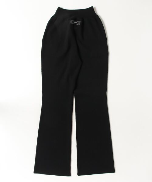 DOUBLE STANDARD CLOTHING(ダブルスタンダードクロージング)の「ヴィスコース リブパンツ(その他パンツ・レディース・ブラウン/ブラック・38/36)」の16枚目の写真
