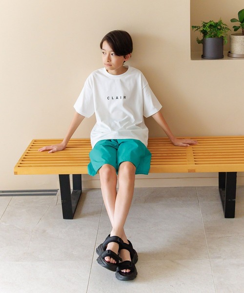 GLOBAL WORK（グローバルワーク）の「フローズンTシャツ/プリント/571552（Tシャツ/カットソー・キッズ・ブラック/ホワイト/ホワイト系その他2/ライトグレー/グレー系その他/ネイビー/ライトパープル/グリーン系その他3/チャコールグレー/ホワイト系その他/ライトグリーン・150cm/140cm/130cm/160cm/170cm）」の15枚目の写真