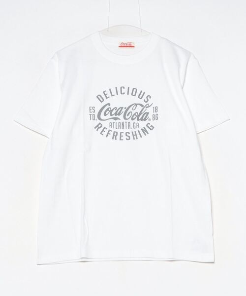 Desert Rose(デザートローズ)の「【Mylanka/ミランカ】コカ・コーラ ロゴプリントTシャツ(Tシャツ/カットソー・レディース・チャコールグレー/ホワイト/レッド・FREE)」の17枚目の写真