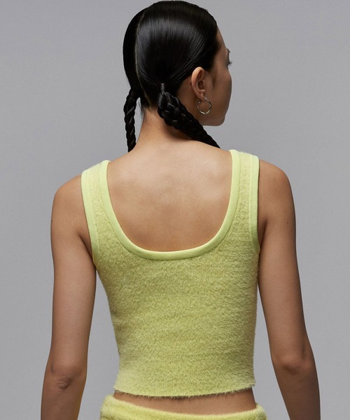 JORDAN BRAND（ジョーダンブランド）の「JORDAN BRAND AS W J AIR JDN TANK / ジョーダン ブランド ウィメンズジョーダン エア ジョーダン タンク / NIKE【SP】（タンクトップ・レディース・ブラック/グリーン・XS/S/M）」の7枚目の写真