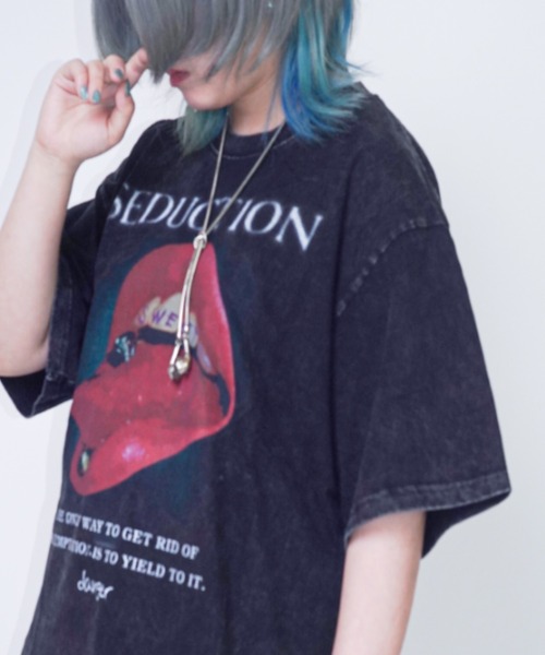 Bling Leads(ブリングリーズ)の「Z)【BLINGLEADS】JFN24090 プリントTEE 1(Tシャツ/カットソー・メンズ・その他1/その他2/その他3/その他/その他4・MEDIUM/LARGE)」の3枚目の写真