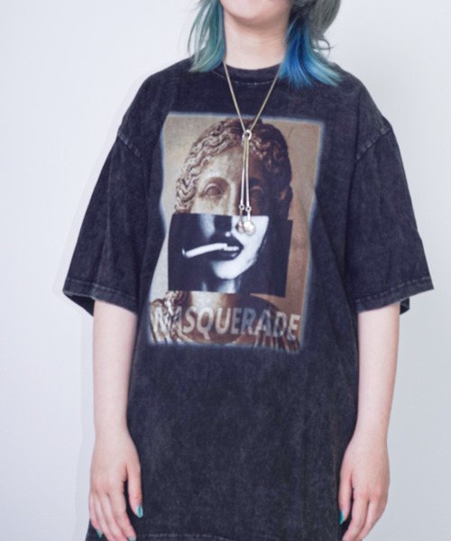 Bling Leads(ブリングリーズ)の「Z)【BLINGLEADS】JFN24090 プリントTEE 1(Tシャツ/カットソー・メンズ・その他1/その他2/その他3/その他/その他4・MEDIUM/LARGE)」の6枚目の写真