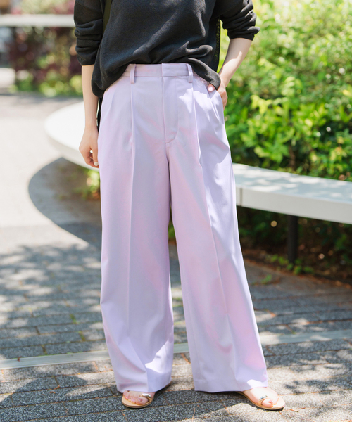 セール】ツイルストレッチ2タックパンツ（その他パンツ）｜Spick
