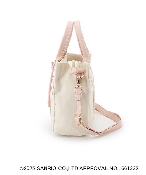 grove(グローブ)の「【Lee×Kiki&Lalaコラボ】スクエアキャンバストート(トートバッグ・レディース・サックスブルー/パープル/ピンク・00)」の14枚目の写真