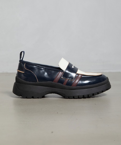 MARECHAL TERRE（マルシャルテル）の「ラインローファー（ローファー・レディース・ブラック/ブラウン/ネイビー/シルバー・23.5/22.5/24.5）」の7枚目の写真