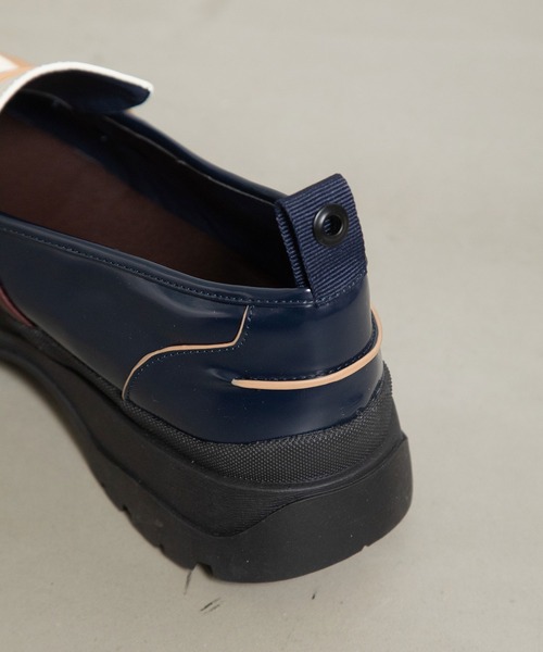 MARECHAL TERRE（マルシャルテル）の「ラインローファー（ローファー・レディース・ブラック/ブラウン/ネイビー/シルバー・23.5/22.5/24.5）」の9枚目の写真