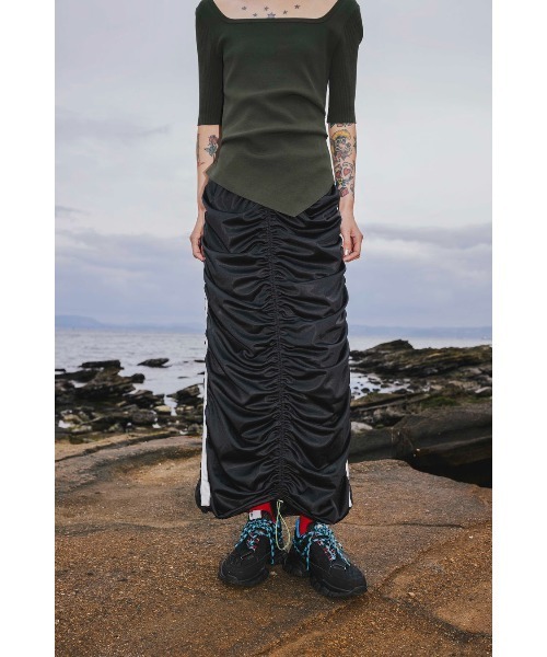 OMMO バルーンスカート 36サイズ サテンバルーンスカート