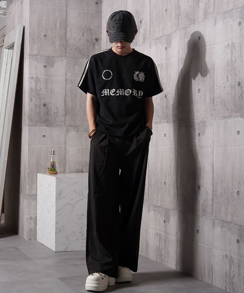 1111clothing(ワンフォークロージング)の「ヴィンテージ メッセージロゴ カーブキャップ / Vintage Message Logo Curved Cap(キャップ・メンズ・ブラック/チャコールグレー/ベージュ・FREE)」の22枚目の写真