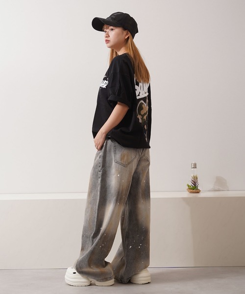 1111clothing(ワンフォークロージング)の「ヴィンテージ メッセージロゴ カーブキャップ / Vintage Message Logo Curved Cap(キャップ・メンズ・ブラック/チャコールグレー/ベージュ・FREE)」の19枚目の写真