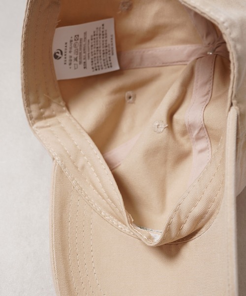 1111clothing(ワンフォークロージング)の「ヴィンテージ メッセージロゴ カーブキャップ / Vintage Message Logo Curved Cap(キャップ・メンズ・ブラック/チャコールグレー/ベージュ・FREE)」の11枚目の写真