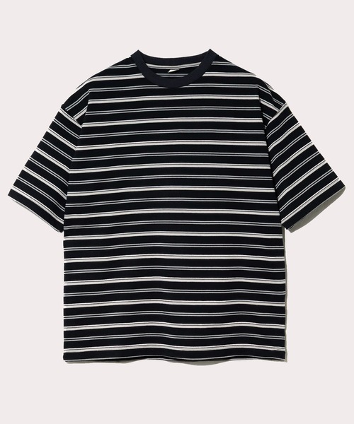 SCREEN STARS(スクリーンスターズ)の「SCREEN STARS/スクリーンスターズ MULTI BORDER S/S TEE(Tシャツ/カットソー・メンズ・ブラック/ブルー/ブラウン/グリーン・LARGE/X-LARGE/MEDIUM)」の1枚目の写真