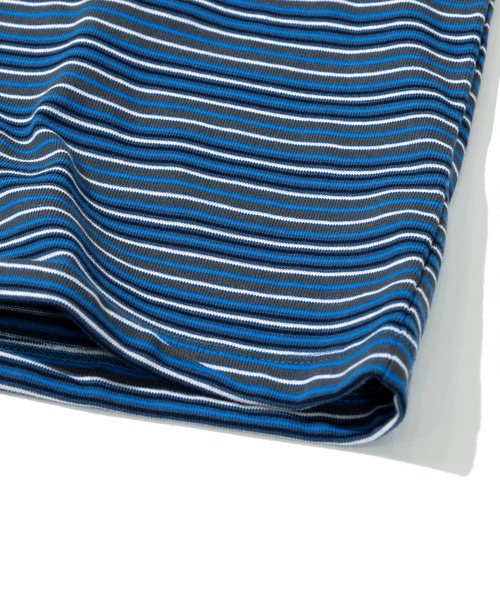 SCREEN STARS(スクリーンスターズ)の「SCREEN STARS/スクリーンスターズ MULTI BORDER S/S TEE(Tシャツ/カットソー・メンズ・ブラック/ブルー/ブラウン/グリーン・LARGE/X-LARGE/MEDIUM)」の7枚目の写真