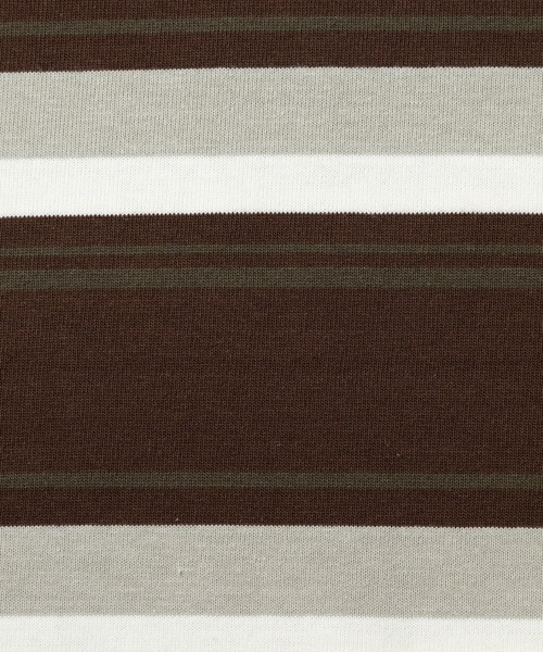 SCREEN STARS(スクリーンスターズ)の「SCREEN STARS/スクリーンスターズ MULTI BORDER S/S TEE(Tシャツ/カットソー・メンズ・ブラック/ブルー/ブラウン/グリーン・LARGE/X-LARGE/MEDIUM)」の15枚目の写真