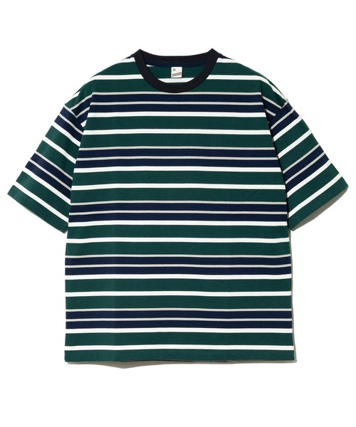 SCREEN STARS(スクリーンスターズ)の「SCREEN STARS/スクリーンスターズ MULTI BORDER S/S TEE(Tシャツ/カットソー・メンズ・ブラック/ブルー/ブラウン/グリーン・LARGE/X-LARGE/MEDIUM)」の16枚目の写真