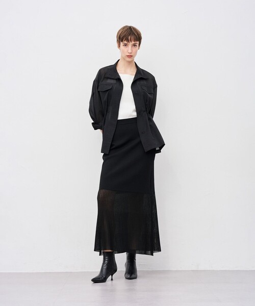 uncrave(アンクレイヴ)の「リブニット カップ付きキャミソール(ニット/セーター・レディース・ブラック系/グレー系/ホワイト系/イエロー系/ライトグレー系・1/0/2)」の6枚目の写真