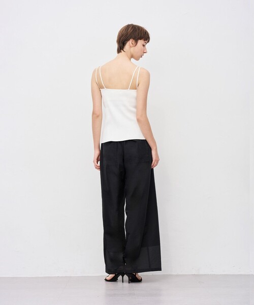 uncrave(アンクレイヴ)の「リブニット カップ付きキャミソール(ニット/セーター・レディース・ブラック系/グレー系/ホワイト系/イエロー系/ライトグレー系・1/0/2)」の13枚目の写真