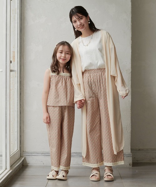 SUAVELE セットアップ　エクリュ　XL 完売品 セール】エクリュフラワーセットアップ（セットアップ）｜DRESCCO