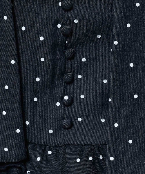 FOREVER 21（フォーエバー トゥエンティーワン）の「【2025SS】タイ付きドットビスチェ（その他トップス・レディース・ブラック/ネイビー・FREE）」の18枚目の写真