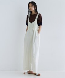 【一部店舗限定】ウエストドロストサロペット