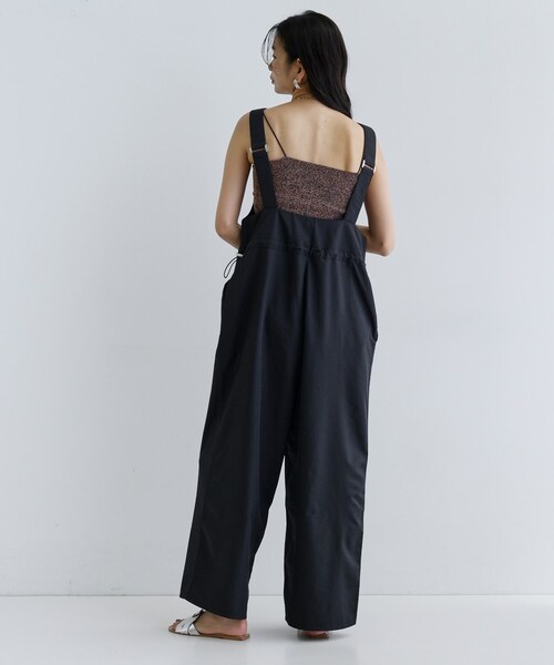 GALLEST（ギャレスト）の「【一部店舗限定】ウエストドロストサロペット（サロペット/オーバーオール・レディース・ホワイト系/ブラック・38）」の6枚目の写真