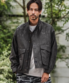 ブランド古着】STONE BIO WASH COTTON WEATHER USEDTYPE MA-1 JACKET