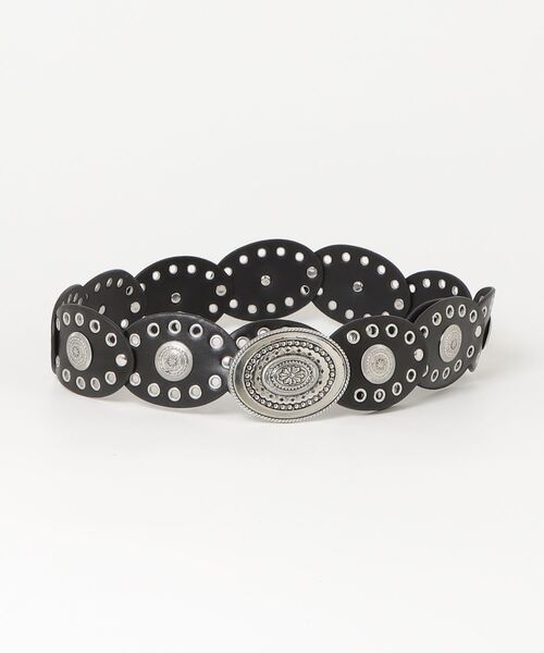 ROOPTOKYO(ループトウキョウ)の「OKUOKU 0909/オクオク デザインベルト(ベルト・レディース・ブラック系その他2/ブラック系その他/レオパード・105cm)」の2枚目の写真