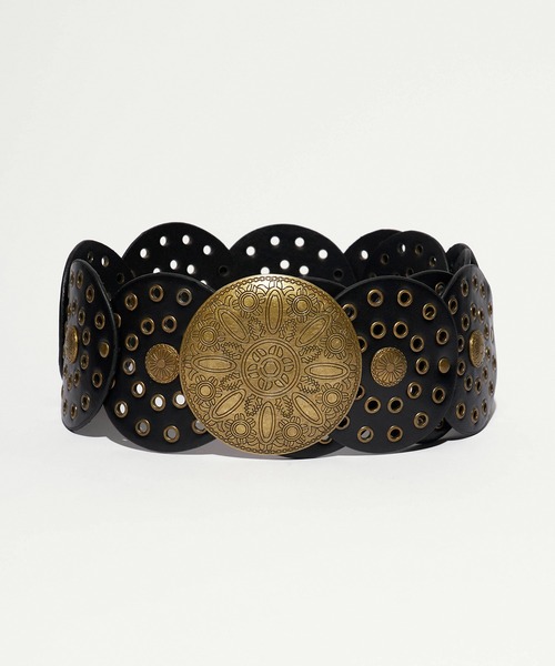 ROOPTOKYO(ループトウキョウ)の「OKUOKU 0909/オクオク デザインベルト(ベルト・レディース・ブラック系その他2/ブラック系その他/レオパード・105cm)」の13枚目の写真