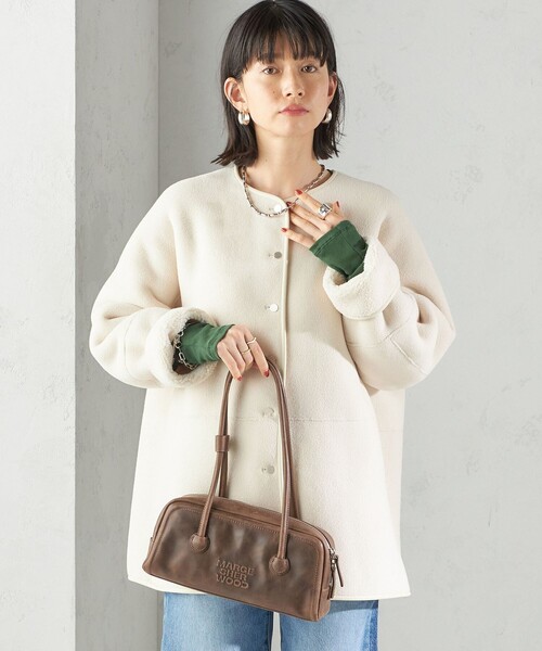 一部WEB限定】〈手洗い可能〉NEW リバーシブル ボア ブルゾン