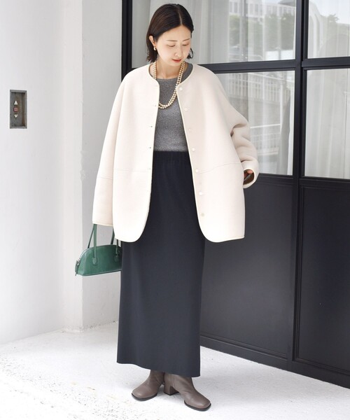 【新品】SHIPS for women リバーシブルボアブルゾン SHIPS（シップス） ブルゾン アウター 「一部WEB限定」「手洗い可能