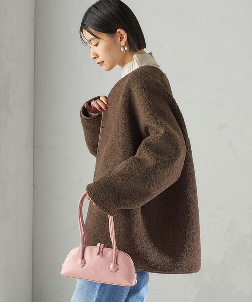 一部WEB限定】〈手洗い可能〉NEW リバーシブル ボア ブルゾン