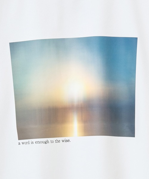 CRAFT STANDARD BOUTIQUE（クラフトスタンダードブティック）の「接触冷感/UVカット/吸水速乾 ハニカムメッシュフォトTEE 1【ユニセックス】（Tシャツ/カットソー・レディース・ブラック/オフホワイト・S/M/L）」の21枚目の写真