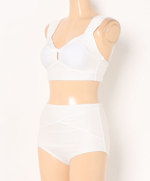 セール】フロントクロス ハイウエストビキニ 水着（水着）｜Ritzy