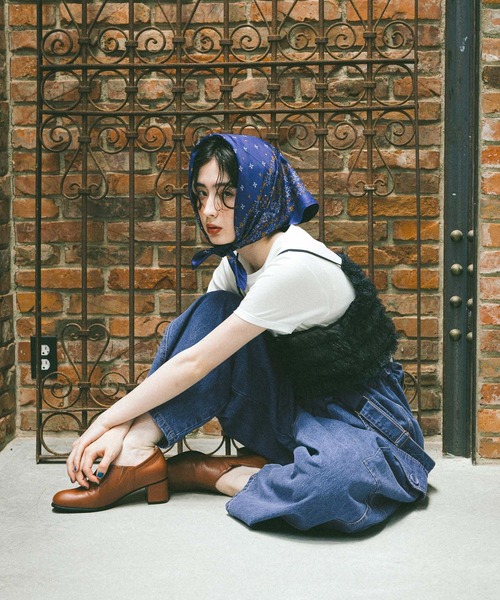 niko and...（ニコアンド）の「オリジナルオブリークブーティ（ブーツ・レディース・ブラック/キャメル・LARGE/MEDIUM/SMALL）」の16枚目の写真