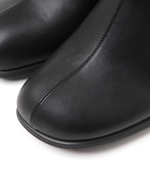 niko and...（ニコアンド）の「オリジナルオブリークブーティ（ブーツ・レディース・ブラック/キャメル・LARGE/MEDIUM/SMALL）」の15枚目の写真