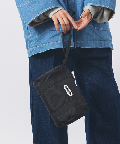 OUTDOOR PRODUCTS(アウトドアプロダクツ)の「【OUTDOOR PRODUCTS / アウトドアプロダクツ】mini drum pouch/ミニドラムポーチ/ユニセックス251111(ハンドバッグ・メンズ・ブラック/ベージュ・フリー)」の9枚目の写真