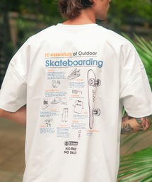 ELEMENT メンズ ESSENTIAL SS Tシャツ 【2025年秋冬モデル】/エレメント速乾UVケアバックプリント半袖Tシャツ