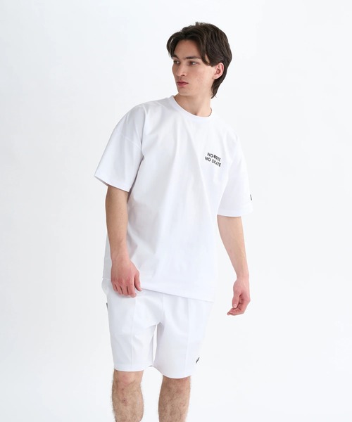 ELEMENT（エレメント）の「ELEMENT メンズ ESSENTIAL SS Tシャツ 【2025年秋冬モデル】/エレメント速乾UVケアバックプリント半袖Tシャツ（Tシャツ/カットソー・メンズ・グレー/ホワイト・MEDIUM/LARGE/X-LARGE）」の4枚目の写真