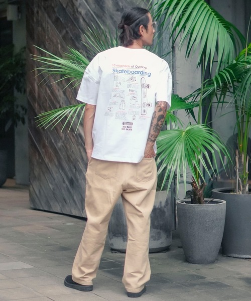 ELEMENT（エレメント）の「ELEMENT メンズ ESSENTIAL SS Tシャツ 【2025年秋冬モデル】/エレメント速乾UVケアバックプリント半袖Tシャツ（Tシャツ/カットソー・メンズ・グレー/ホワイト・MEDIUM/LARGE/X-LARGE）」の6枚目の写真