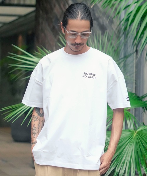 ELEMENT（エレメント）の「ELEMENT メンズ ESSENTIAL SS Tシャツ 【2025年秋冬モデル】/エレメント速乾UVケアバックプリント半袖Tシャツ（Tシャツ/カットソー・メンズ・グレー/ホワイト・MEDIUM/LARGE/X-LARGE）」の7枚目の写真