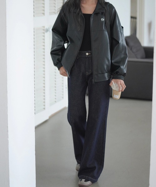 EIGHTHMONTH（エイスマンス）の「インディゴ フレアジーンズ EM25a010【EIGHTHMONTH】（デニムパンツ・レディース・ブルー・S/M/L）」の15枚目の写真