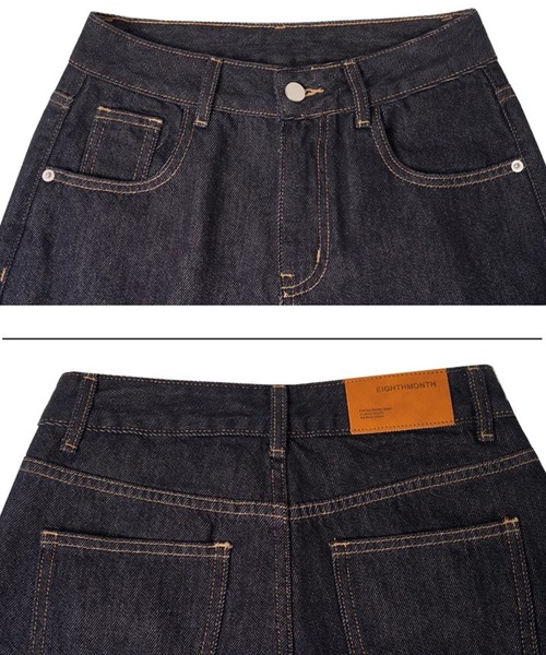 EIGHTHMONTH（エイスマンス）の「インディゴ フレアジーンズ EM25a010【EIGHTHMONTH】（デニムパンツ・レディース・ブルー・S/M/L）」の17枚目の写真