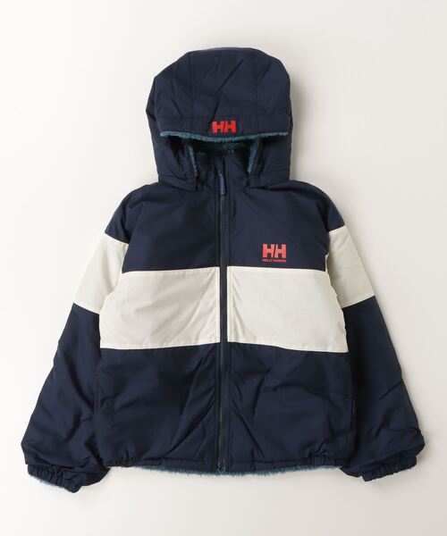 HELLY HANSEN(ヘリーハンセン)の「【HELLY HANSEN】K Shaggy Fleece Reversible Jacket(その他アウター・キッズ・ネイビー/ピンク・130/140/150)」の1枚目の写真