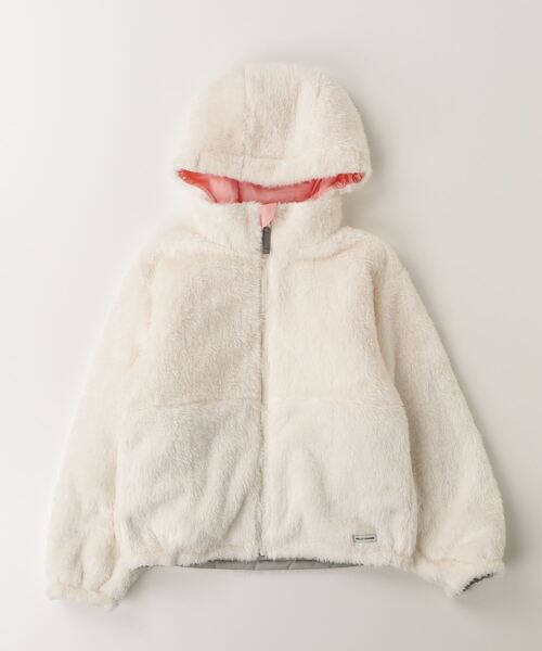 HELLY HANSEN(ヘリーハンセン)の「【HELLY HANSEN】K Shaggy Fleece Reversible Jacket(その他アウター・キッズ・ネイビー/ピンク・130/140/150)」の4枚目の写真