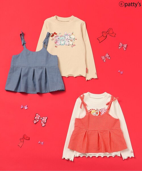 Seraph(セラフ)の「【SWIMMER】ビスチェ付きトップス(Tシャツ/カットソー・キッズ・レッド/ブルー・120/110/100/90/80)」の20枚目の写真